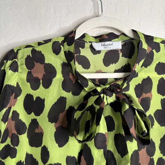 Blumarine Blugirl Silk Leopard Short Set - Picture 6 of 12